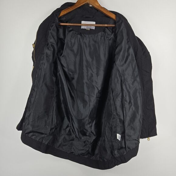 Tart Collections Women's Size Small Black Jacket Gold Hardware - Picture 9 of 11